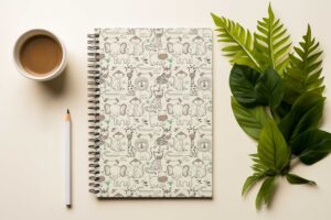 ai-generated-mockup-of-a-notebook-lying-between-a-cup-of-coffee-and-some-leaves-m38106