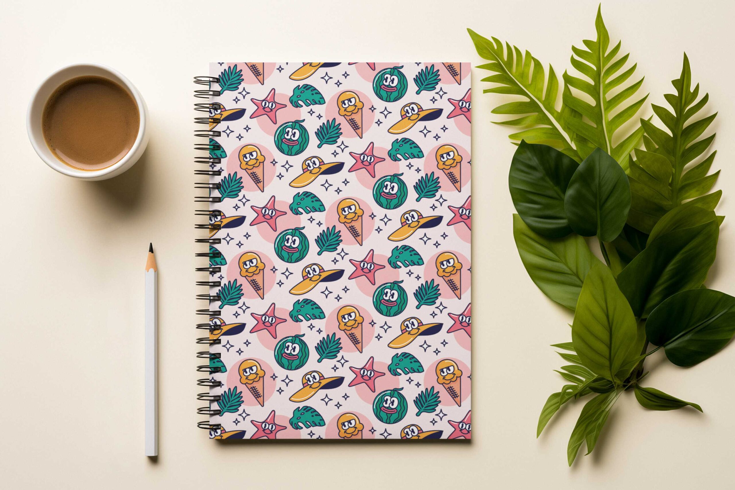 ai-generated-mockup-of-a-notebook-lying-between-a-cup-of-coffee-and-some-leaves-m38106