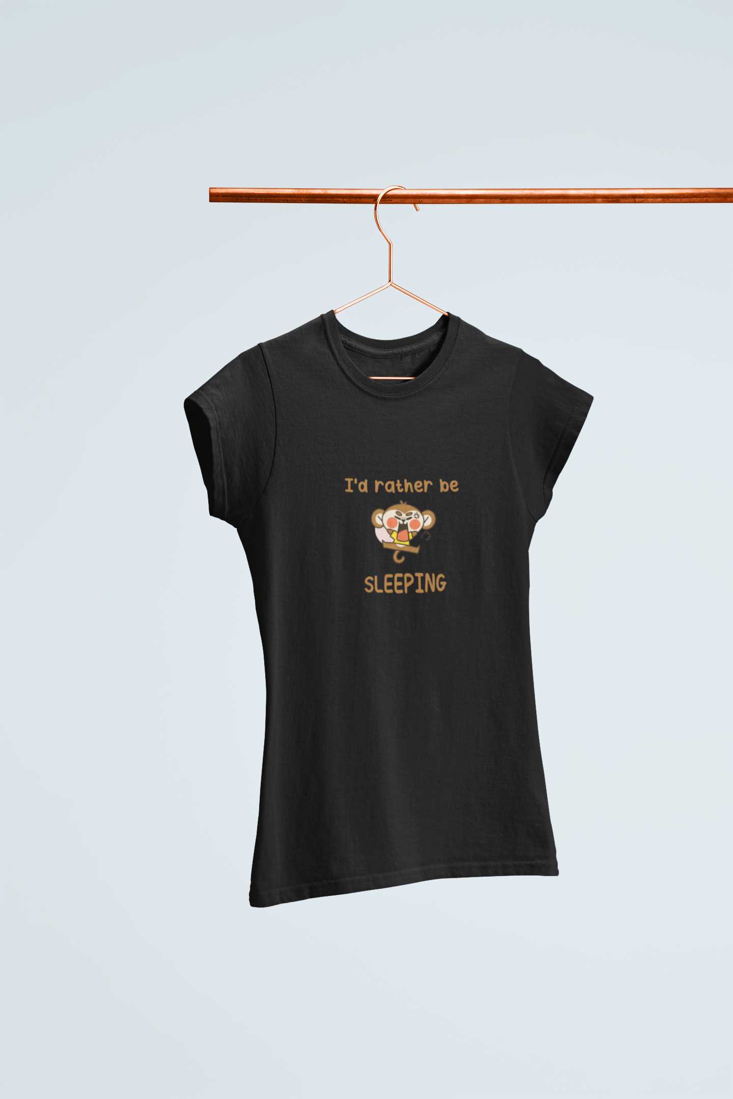 minimal-mockup-of-a-women-s-t-shirt-hanging-from-a-copper-pipe-27377