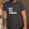 Can't talk gymming