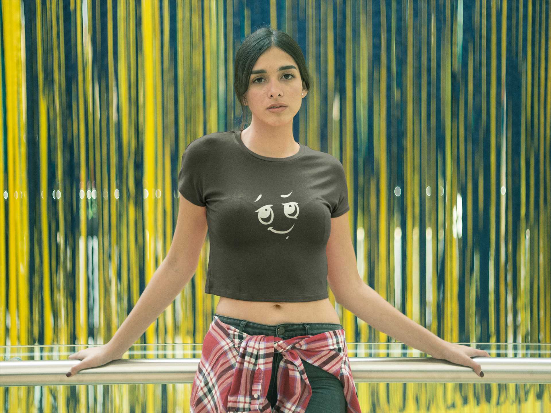woman-wearing-a-crop-top-tee-mockup-against-a-blue-and-yellow-background-a19531 (1)