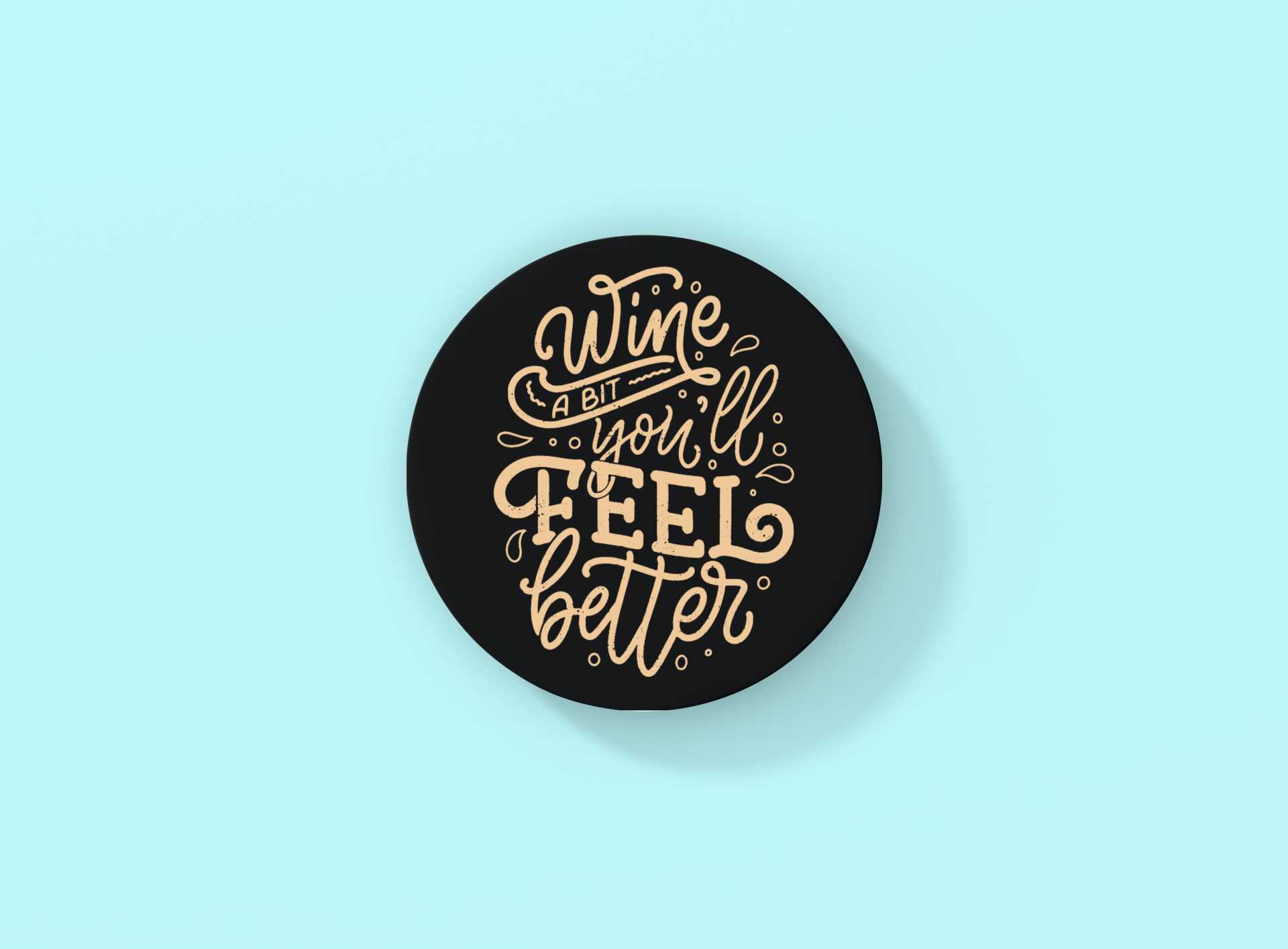 mockup-of-a-centered-round-coaster-on-a-solid-color-surface-1212-el