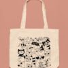 Whiskered Art Tote