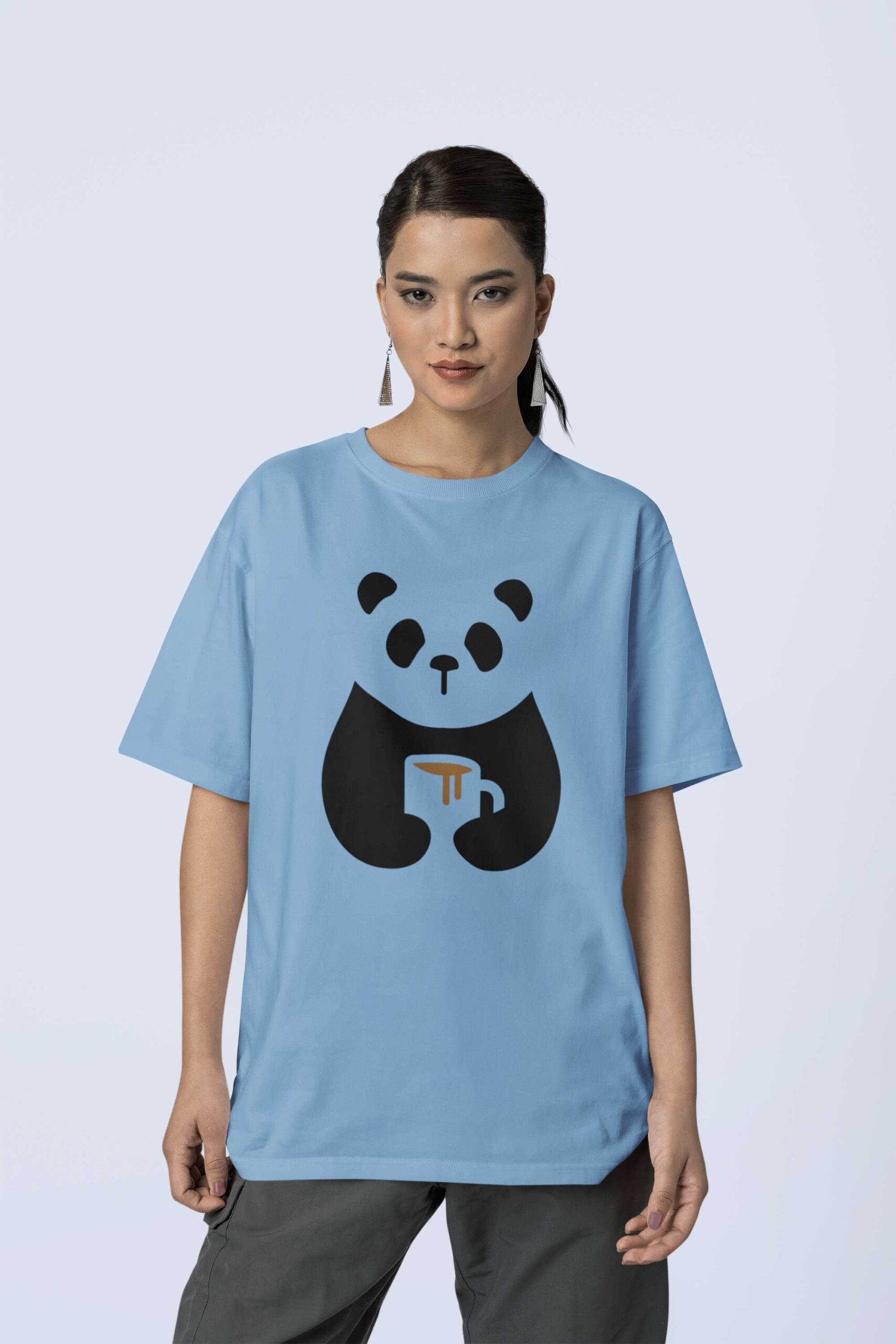 mockup-of-a-woman-wearing-an-oversized-t-shirt-from-blinkstore-in-a-studio-m37649